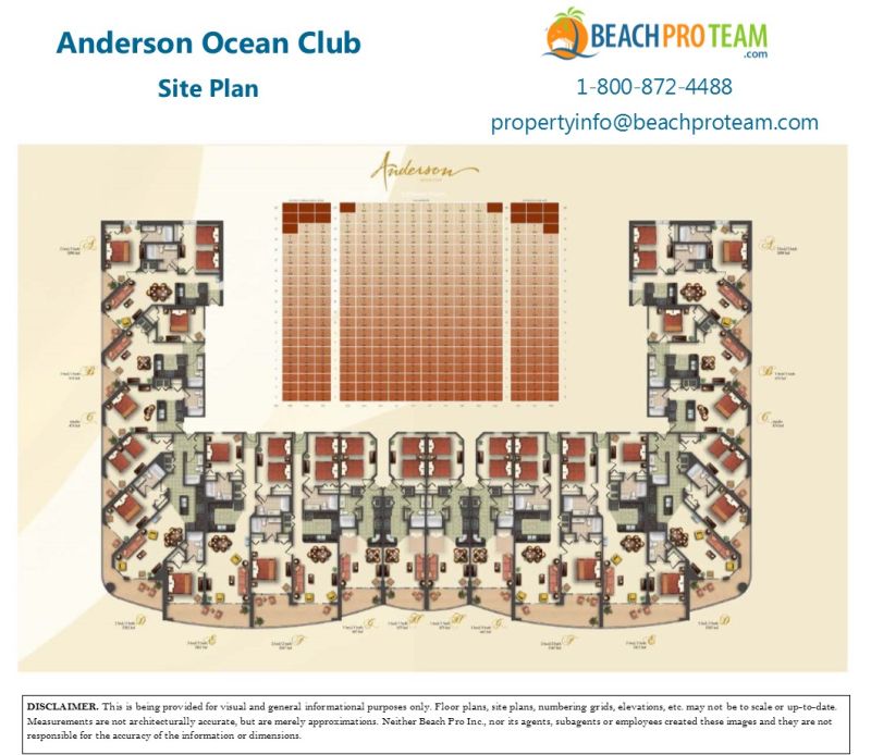 Anderson Ocean Club Site Plan